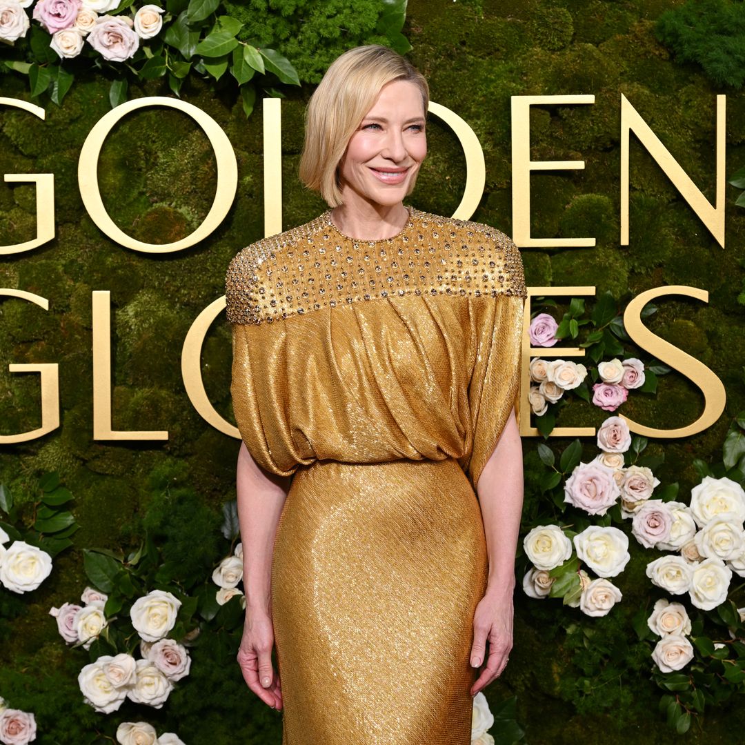 Cate Blanchett demuestra que es la reina del 'upcycling' al repetir vestido para los Golden Globes 2025