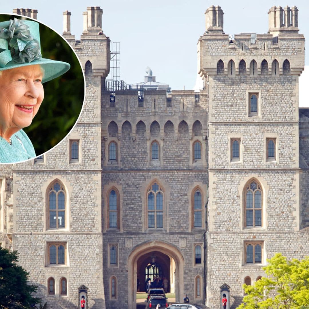 El castillo de Windsor, la impresionante fortaleza en la que han vivido hasta 35 monarcas y es la nueva residencia de Isabel II