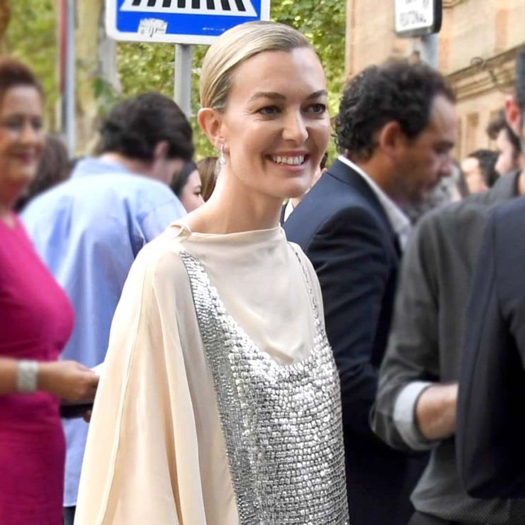 Marta Ortega fue la invitada más brillante en Sevilla con este vestido de la nueva línea de Zara