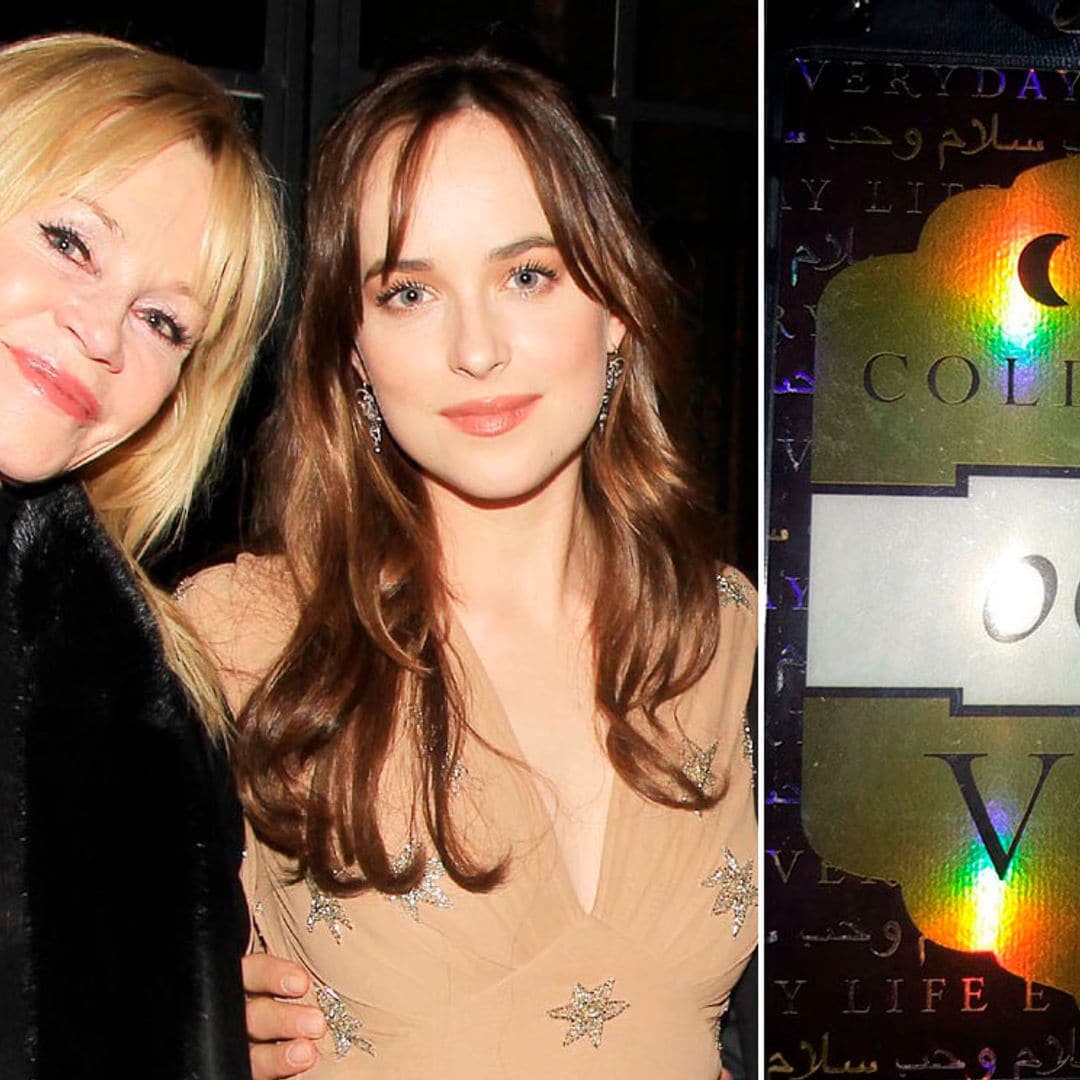 Melanie Griffith, emocionadísima por asistir al concierto de su 'yerno', Chris Martin