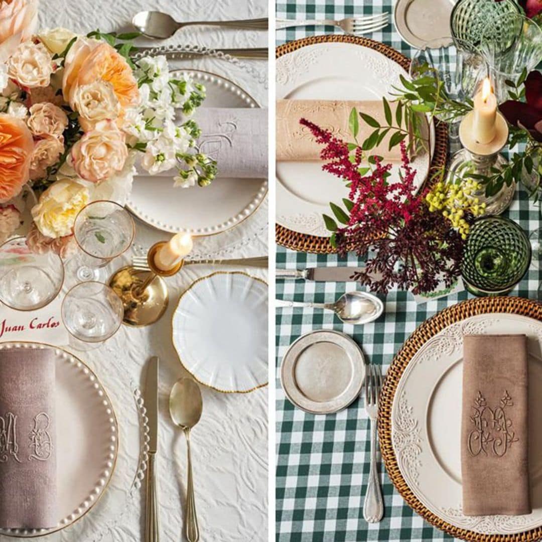 Cómo decorar tu mesa de boda ideal, según tu estilo