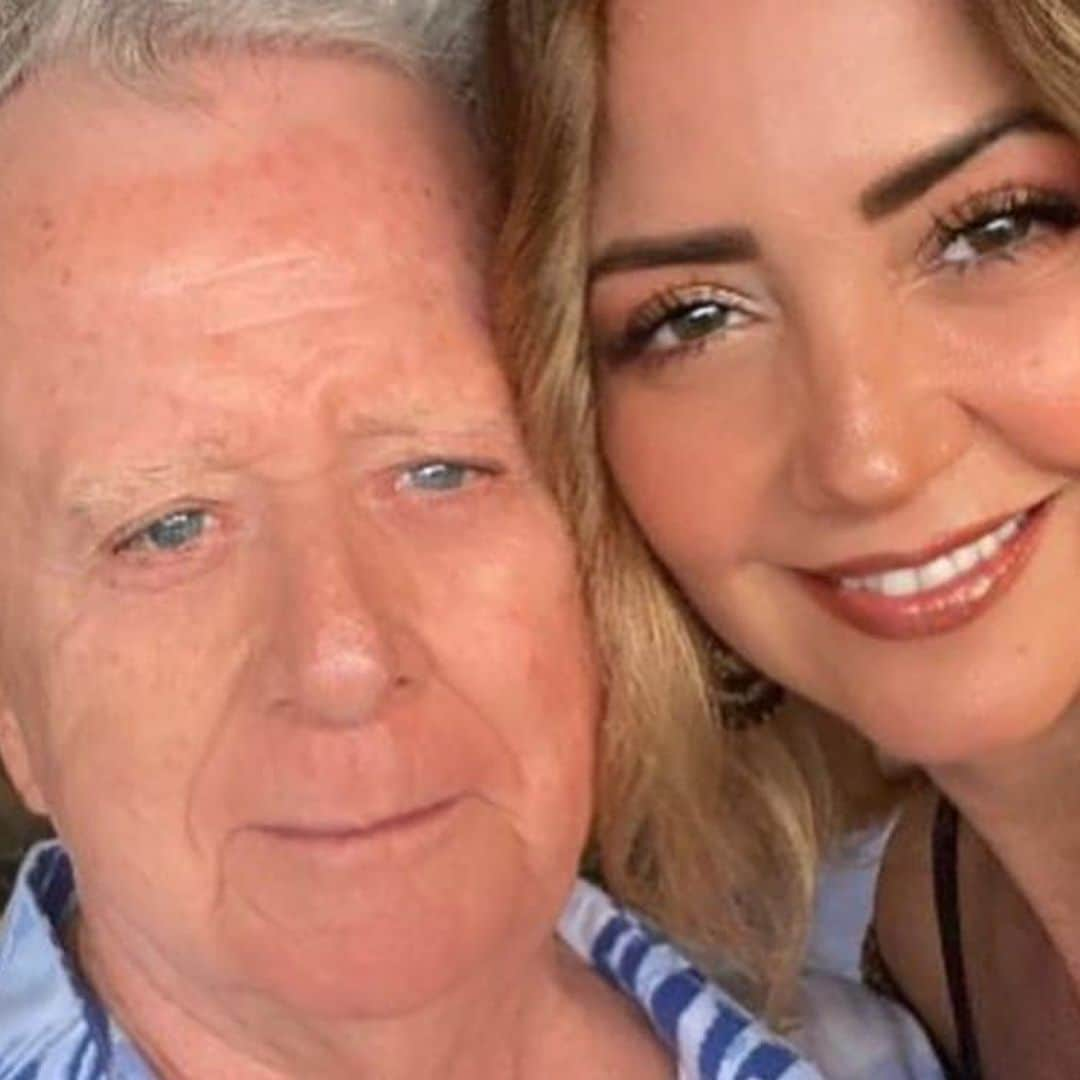 '¡Te celebro con lágrimas de felicidad!', Andrea Legarreta a su papá por su cumpleaños 80