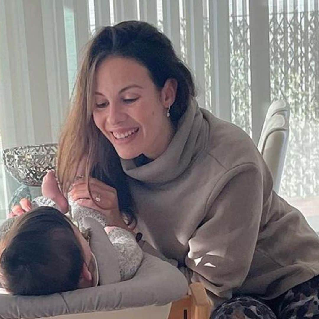 Jessica Bueno cuenta cómo es su hijo pequeño, Alejandro, que acaba de cumplir un año