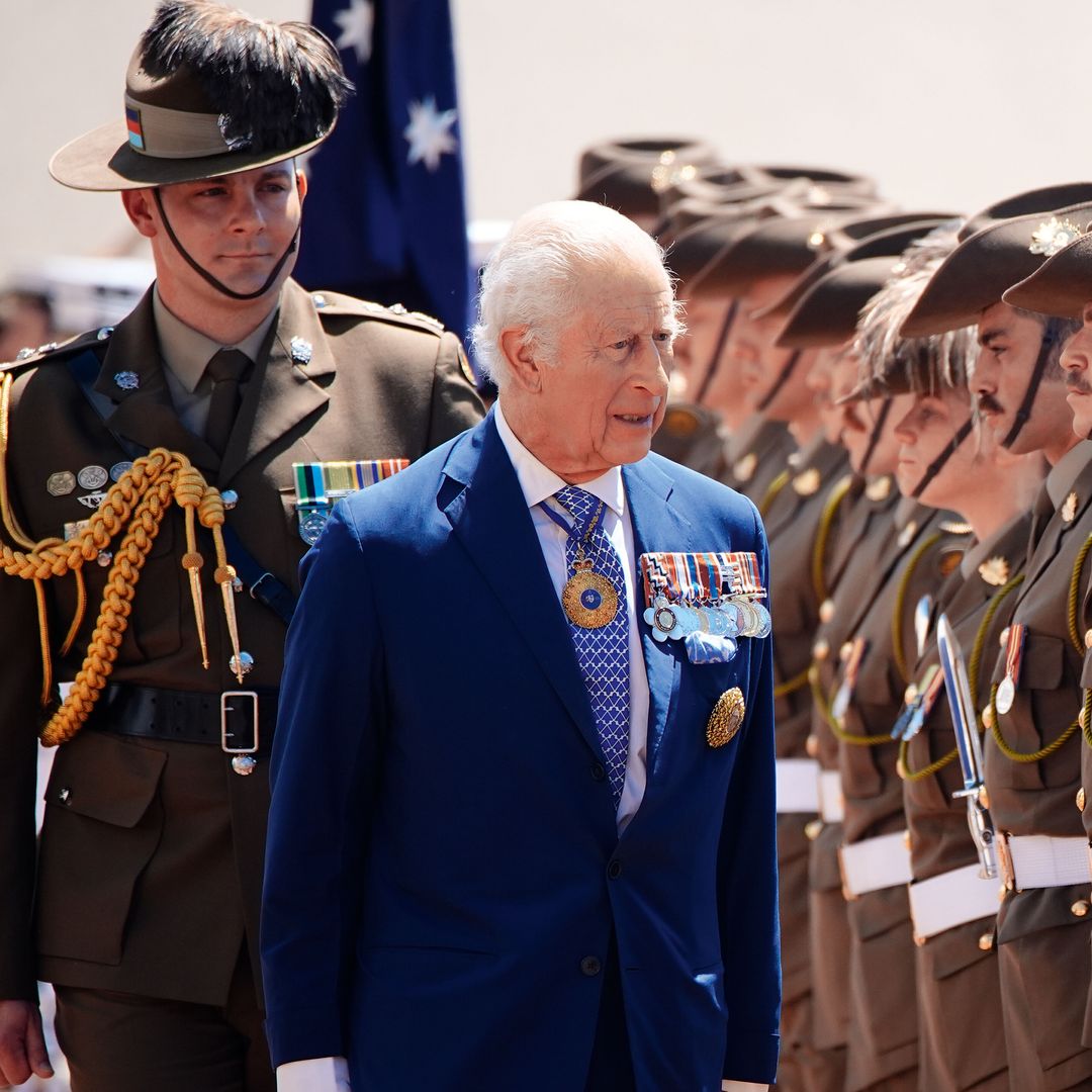 Carlos III en Canberra