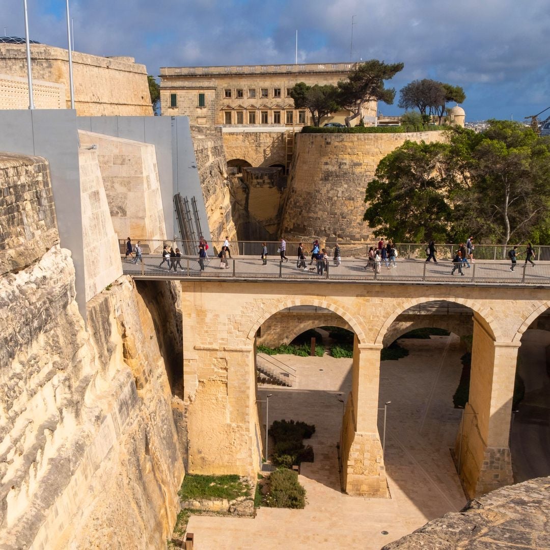 Puente y puerta de La Valeta, Malta