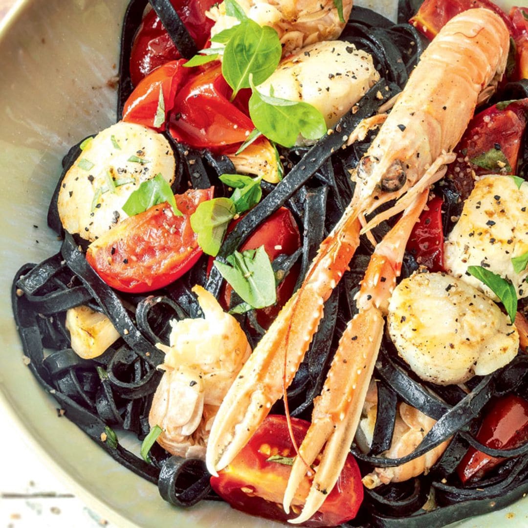 Tallarines negros ‘frutti di mare’