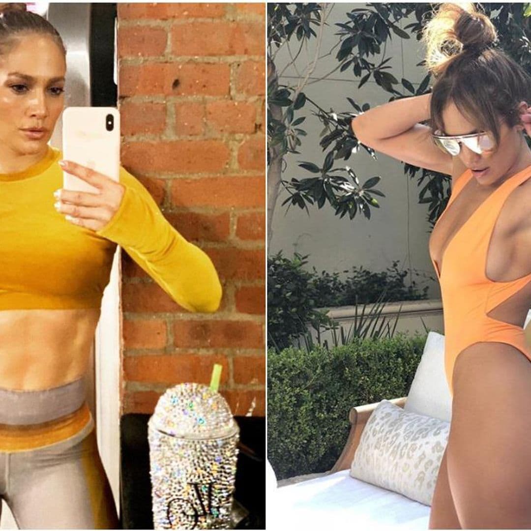 Jennifer Lopez muestra el ejercicio para conseguir glúteos de acero