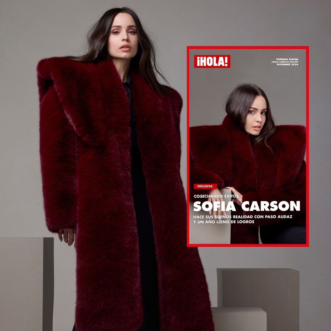 Sofia Carson, con paso audaz, cierra un año de hitos y sueños hechos realidad [Exclusiva]