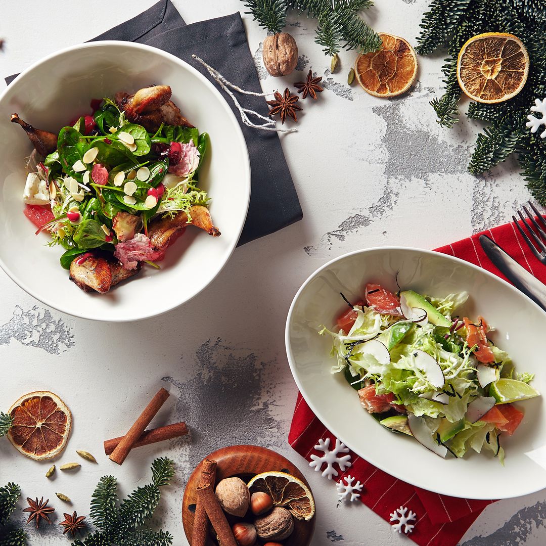 11 ensaladas navideñas fáciles y originales