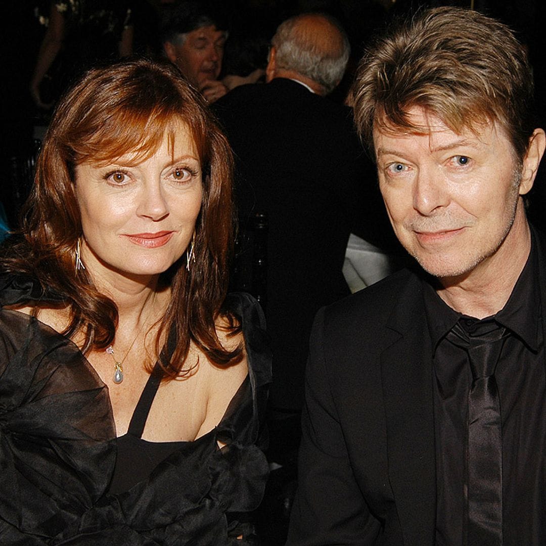 Así recuerda Susan Sarandon la llamada que le hizo David Bowie una semana antes de su muerte