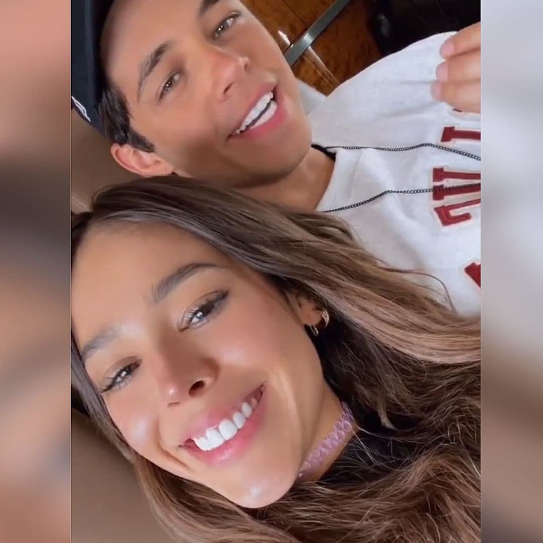 Danna Paola y su chico, Álex Hoyer, como nunca les habíamos visto