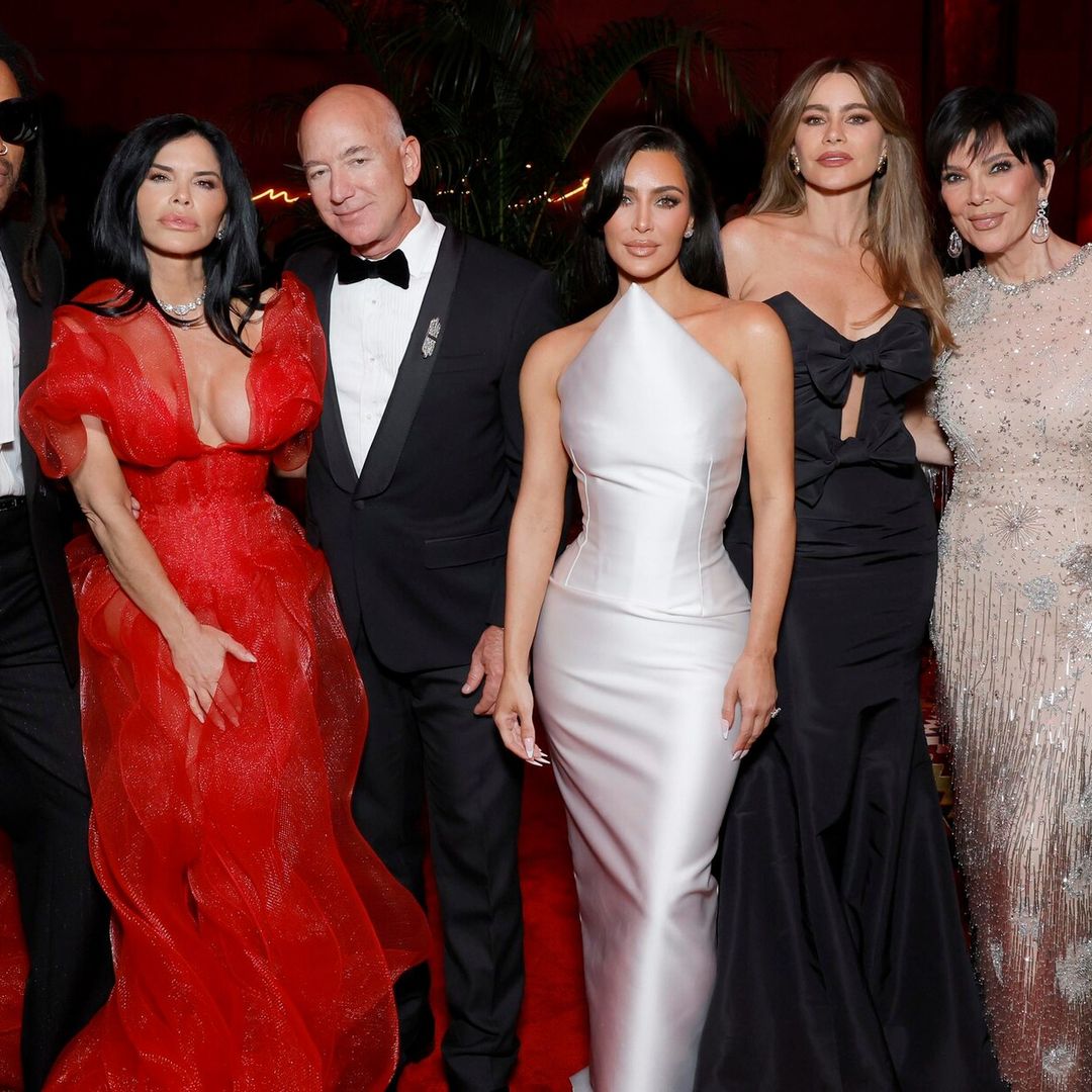 Sofía Vergara, Lauren Sánchez y Kim Kardashian en la foto más especial del ‘after-party’ del Oscar