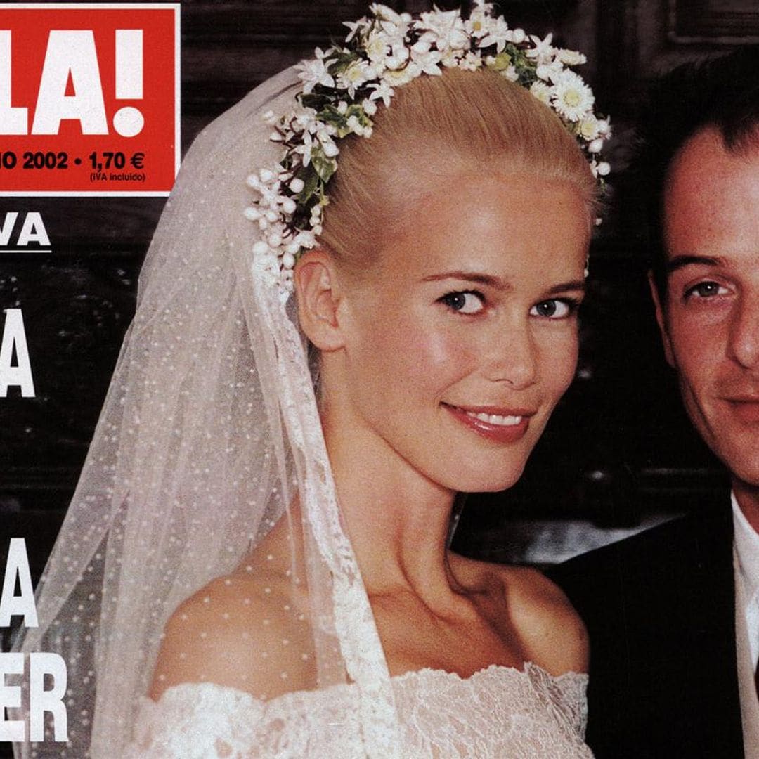 Claudia Schiffer y Matthew Vaughn cumplen 20 años de casados: así contó ¡HOLA! su boda