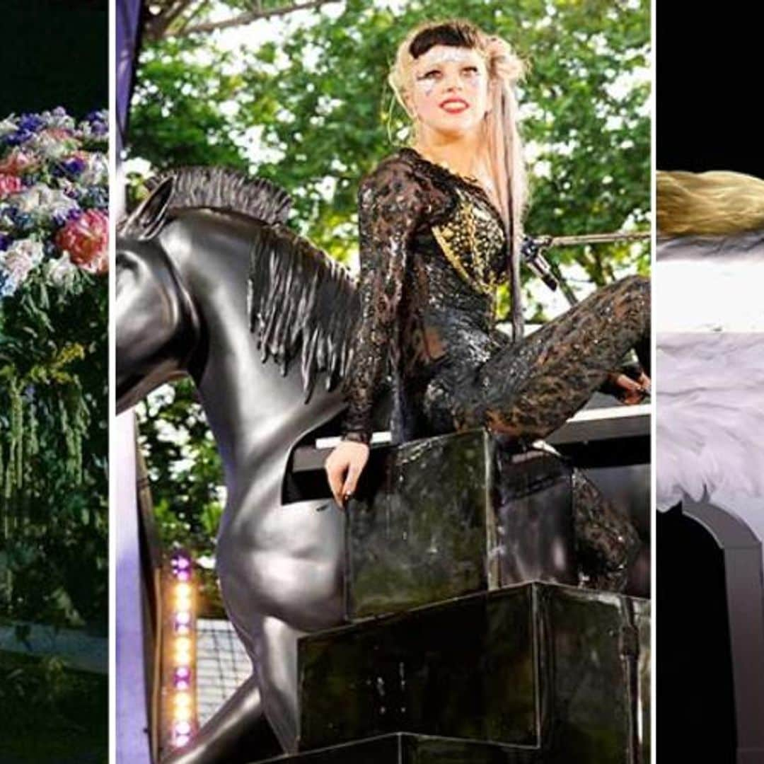 Lady Gaga: los estrafalarios y alocados pianos de sus shows