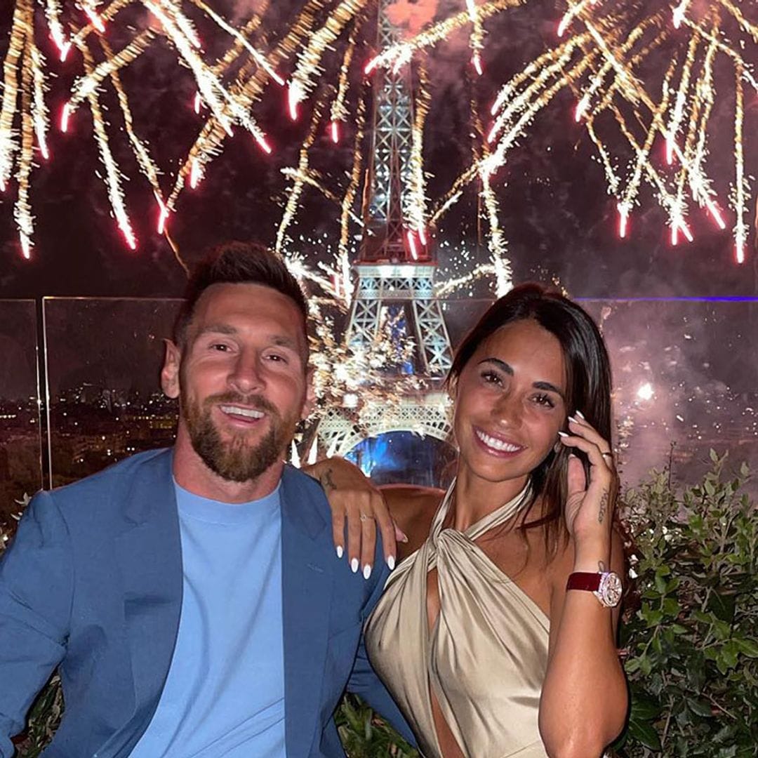 Antonela Roccuzzo disfruta de una explosiva velada con Leo Messi y sus tres hijos en un marco incomparable