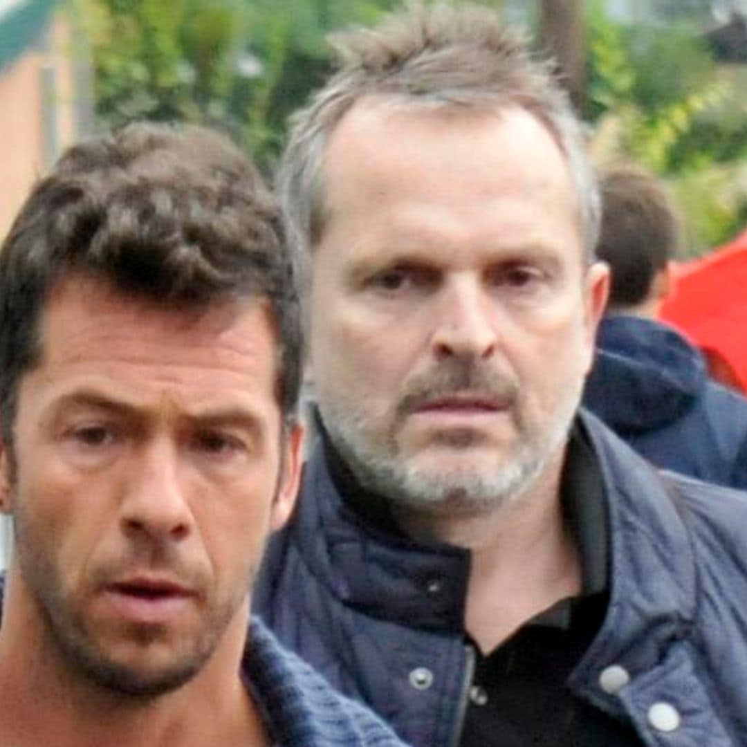 Miguel Bosé y Nacho Palau, cara a cara en los juzgados por el futuro de sus hijos