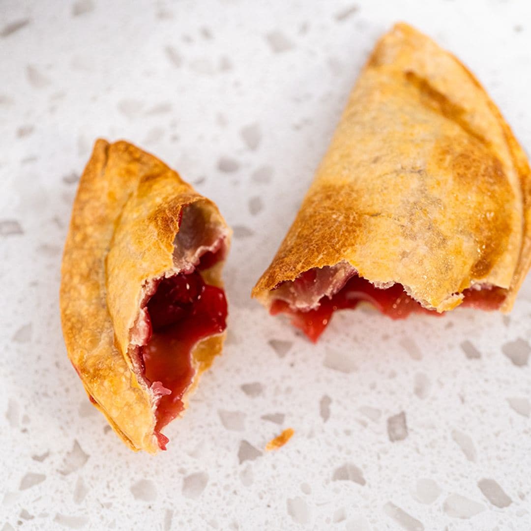 Empanadillas dulces con frutos rojos en 'airfyryer'