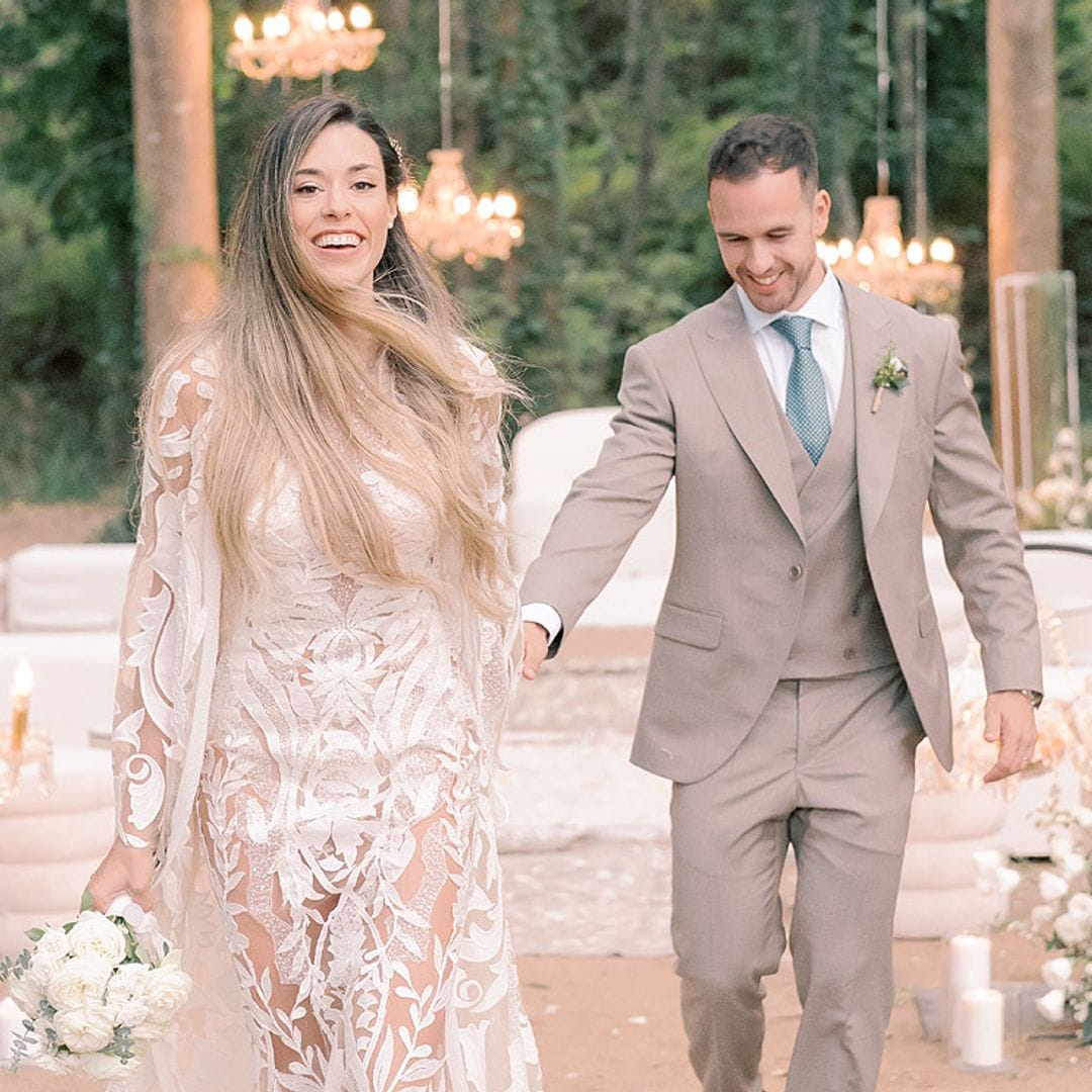 Las fotos de la boda de Delicious Martha y Rubén García, un 'sí, quiero' de cuento en plena naturaleza