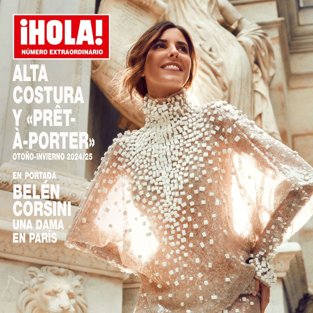 Belén Corsini en la portada del especial de moda