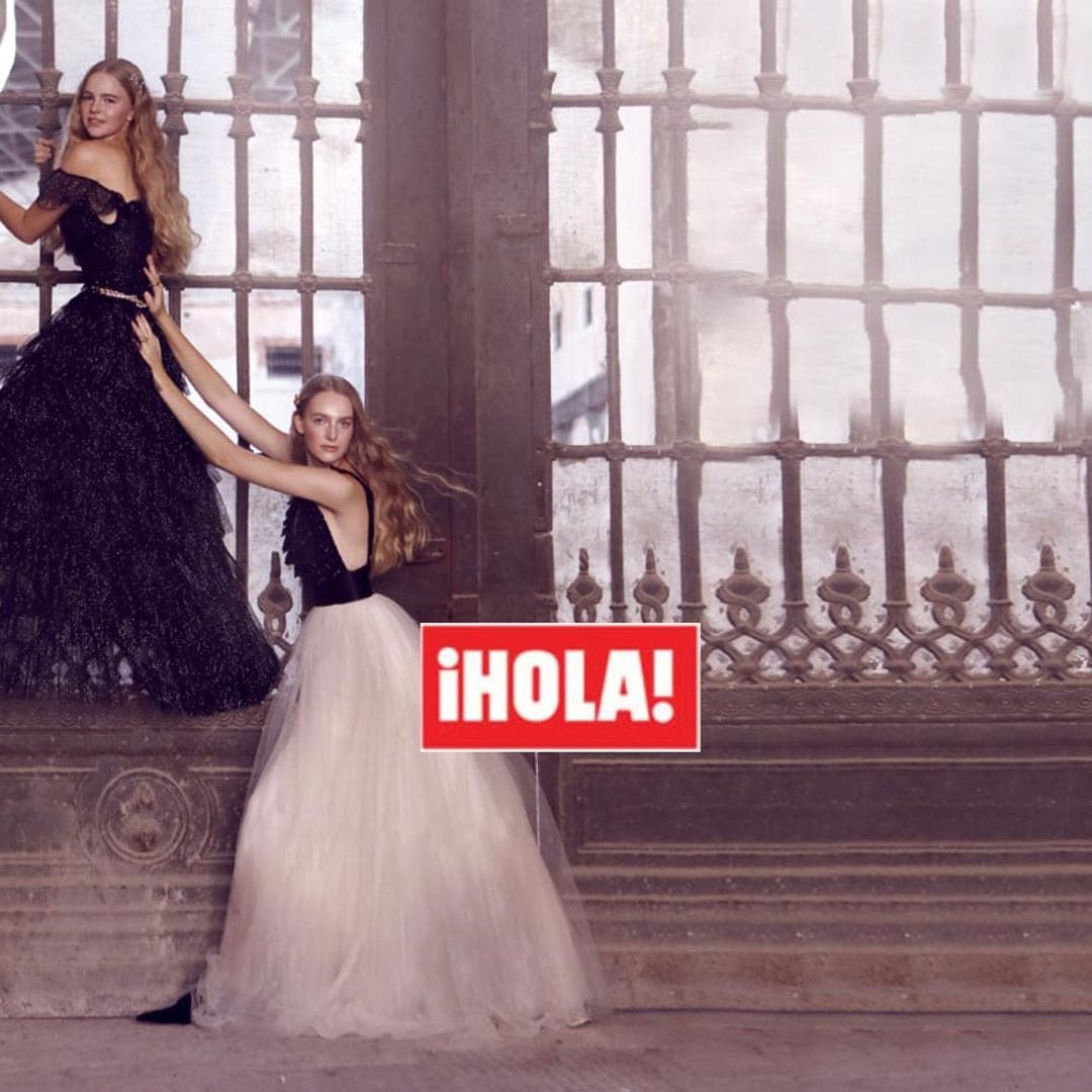 En ¡HOLA!, las princesas Sofía e Ildiko de Habsburgo posan por primera vez como modelos