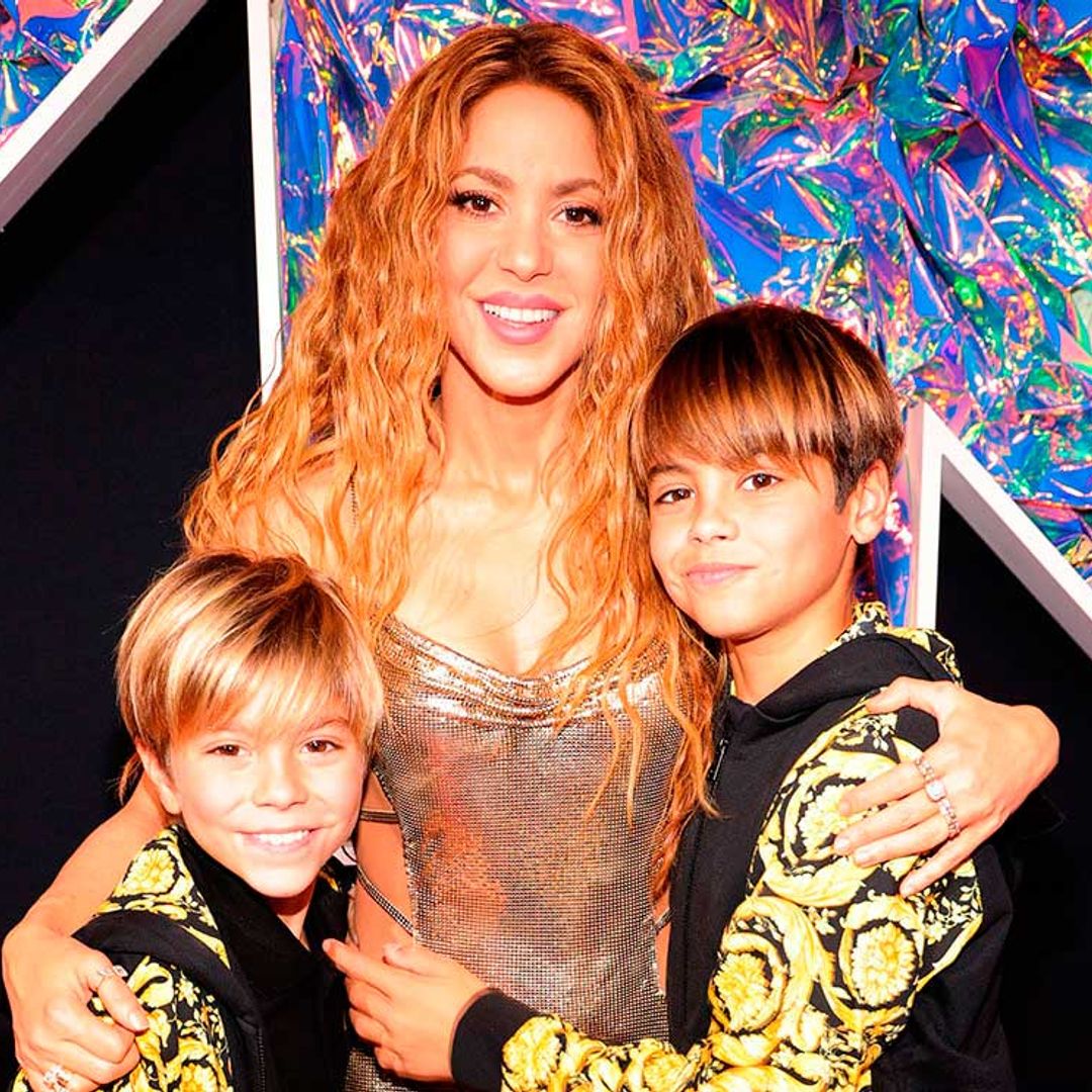 ​​​​​​​Los hijos de Shakira acaparan las miradas en la noche más especial de la cantante