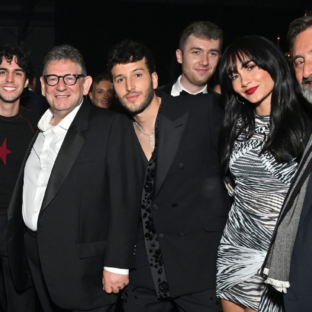 Aitana y Sebastián Yatra no posaron juntos en la alfombra roja de los Grammy... ¡pero sí en la fiesta!