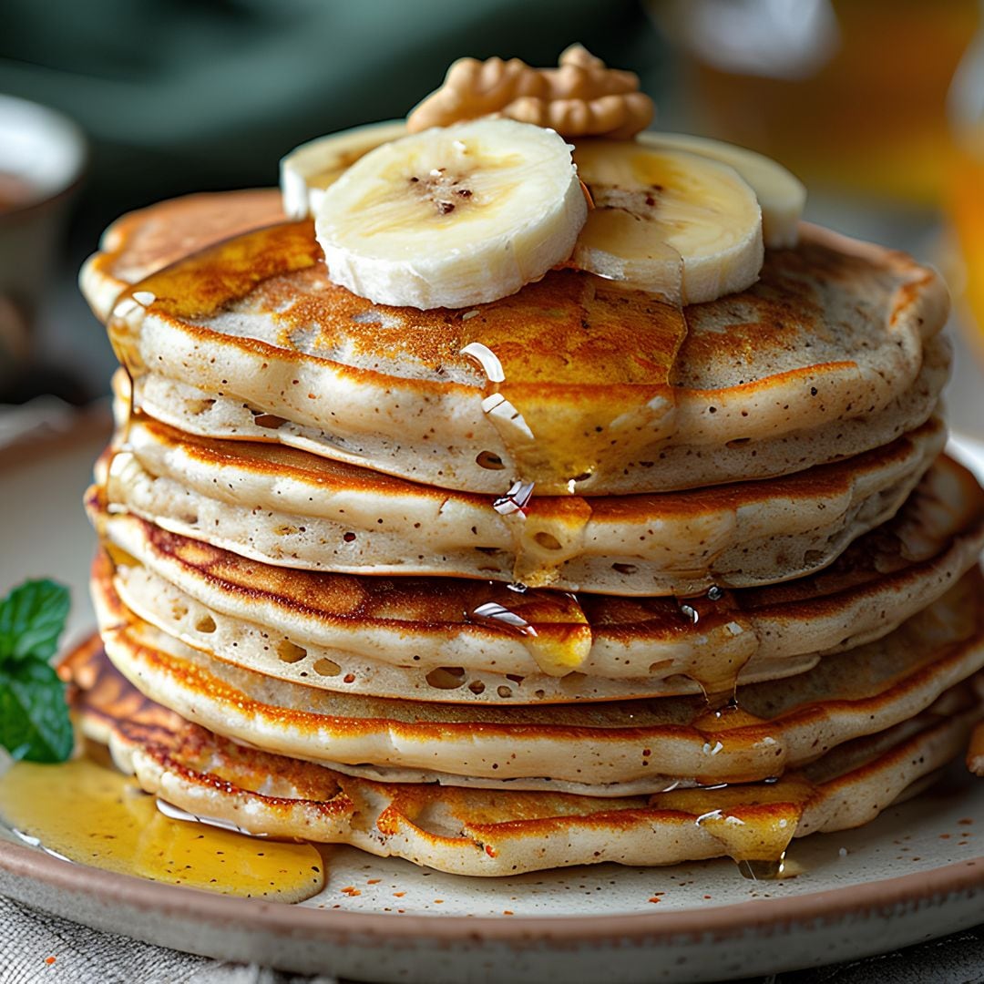 Receta fácil de tortitas de avena y plátano: el desayuno saludable que necesitas