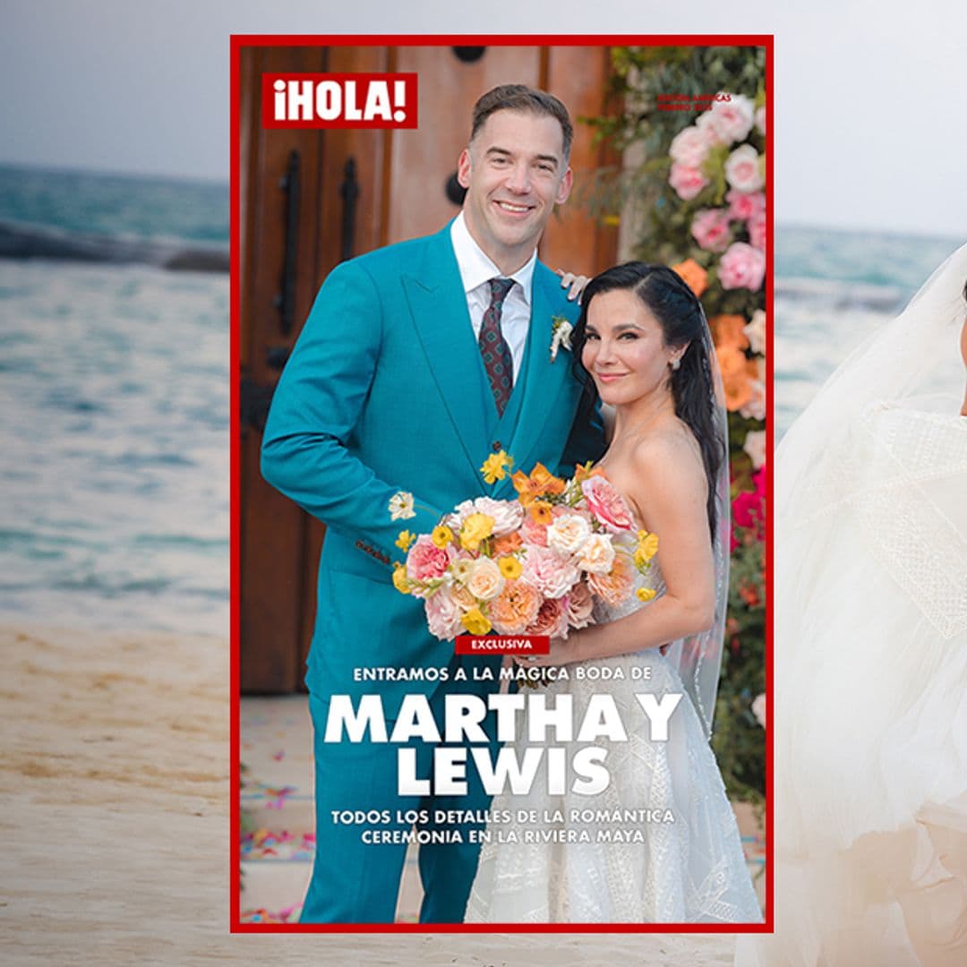 Entramos a la mágica y colorida boda mexicana de Martha Higareda y Lewis Howes [EXCLUSIVA]