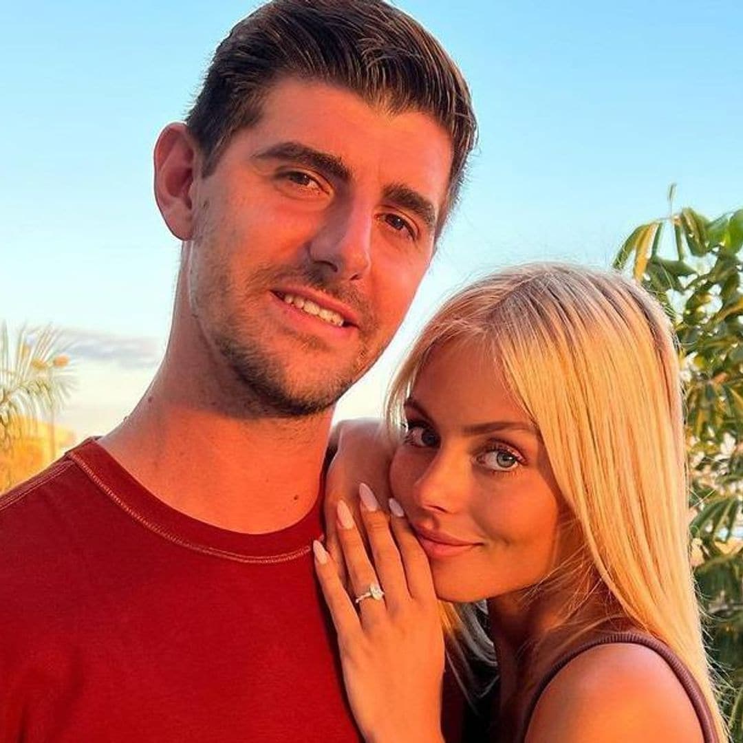 La espectacular novia de Thibaut Courtois, la modelo Mishel Gerzig, habla por primera vez de su compromiso y futura boda