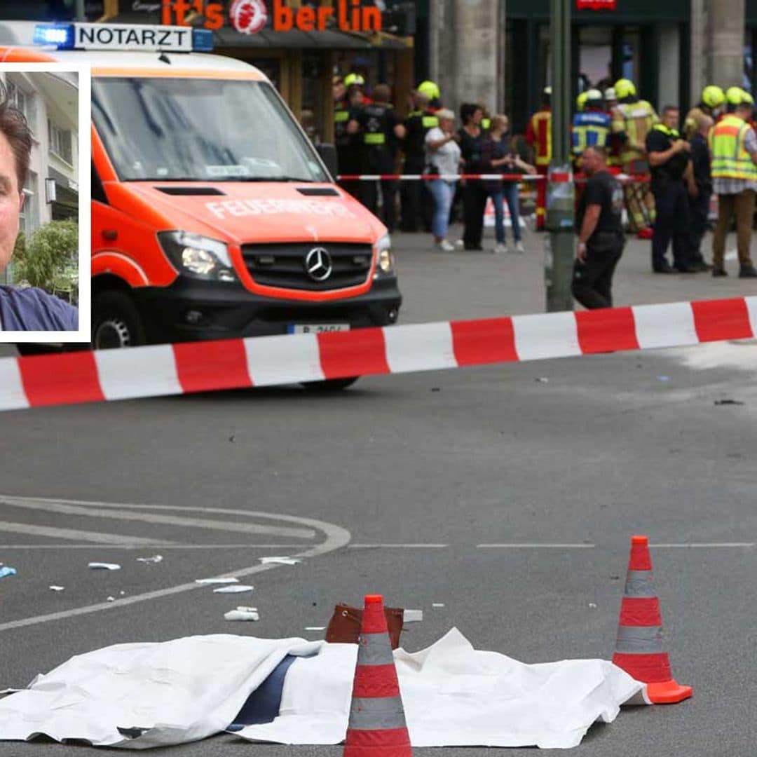 El actor John Barrowman, presente en el atropello a una multitud en Berlín en el que ha muerto al menos una persona