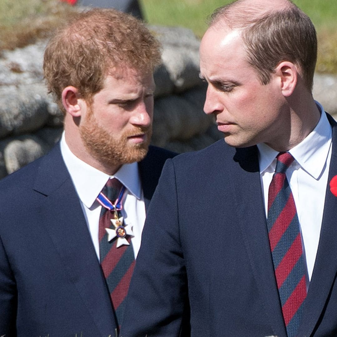 Los príncipes Guillermo y Harry no estarán juntos en el funeral de su abuelo