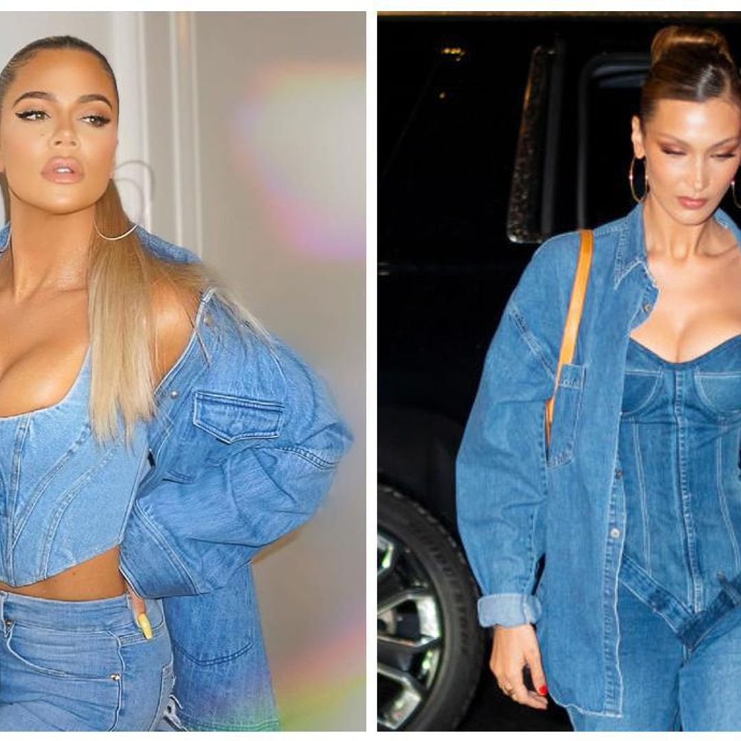 Twinning: Khloé Kardashian y Bella Hadid, ¿quién lo lució mejor?