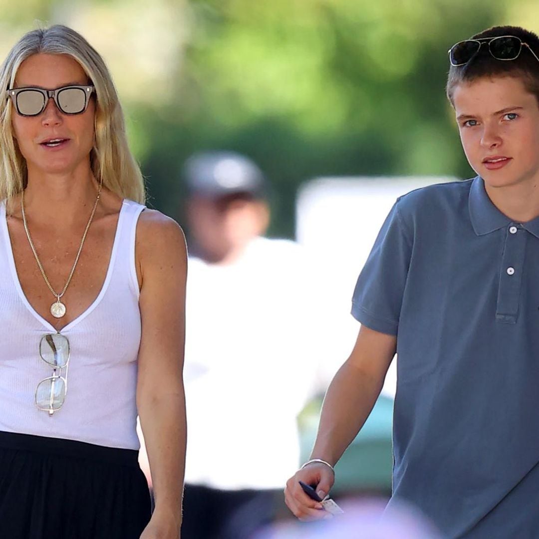 Gwyneth Paltrow, una madre orgullosa de su hijo, Moses