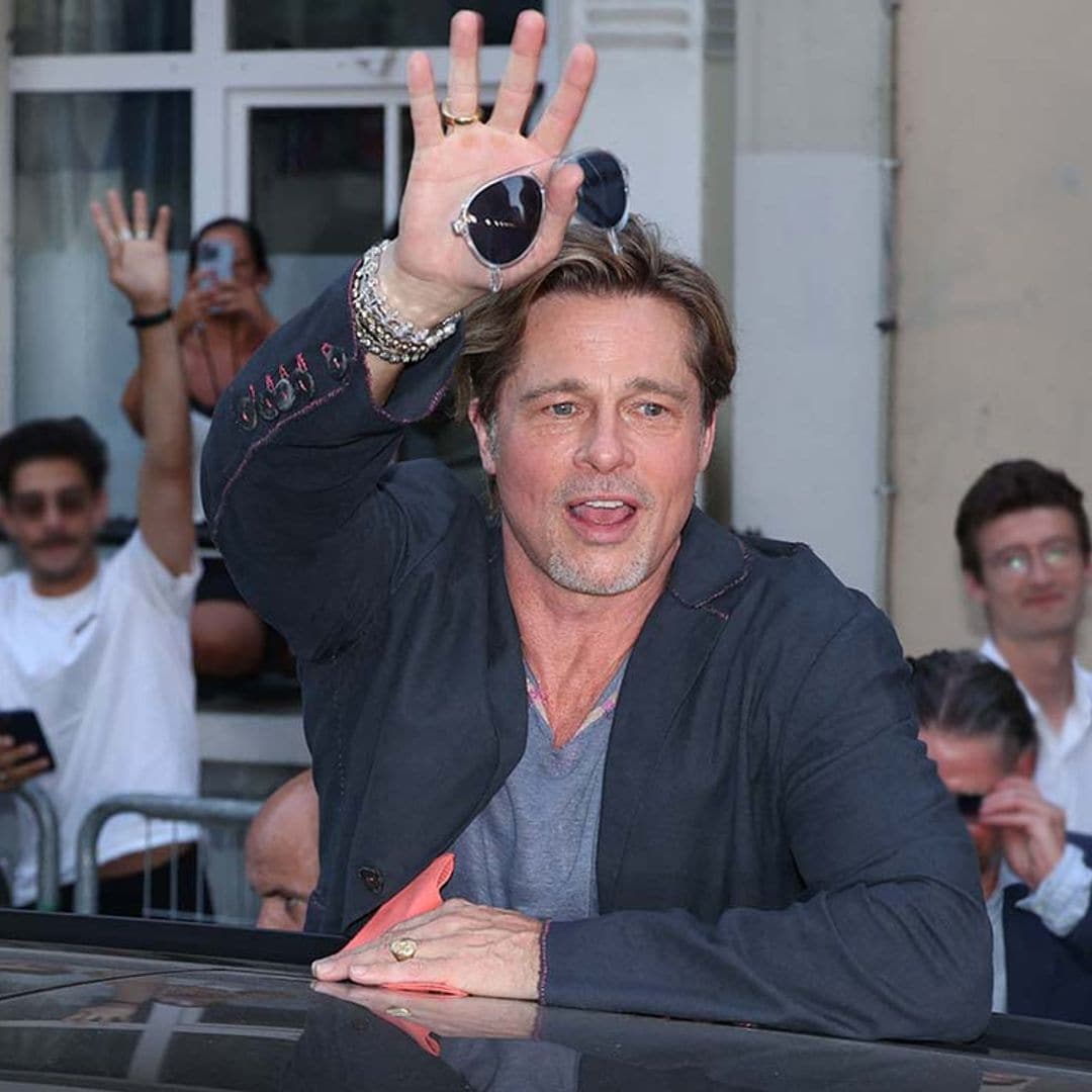 Brad Pitt reaparece en París tras asistir al cumple de sus hijos mellizos en Roma