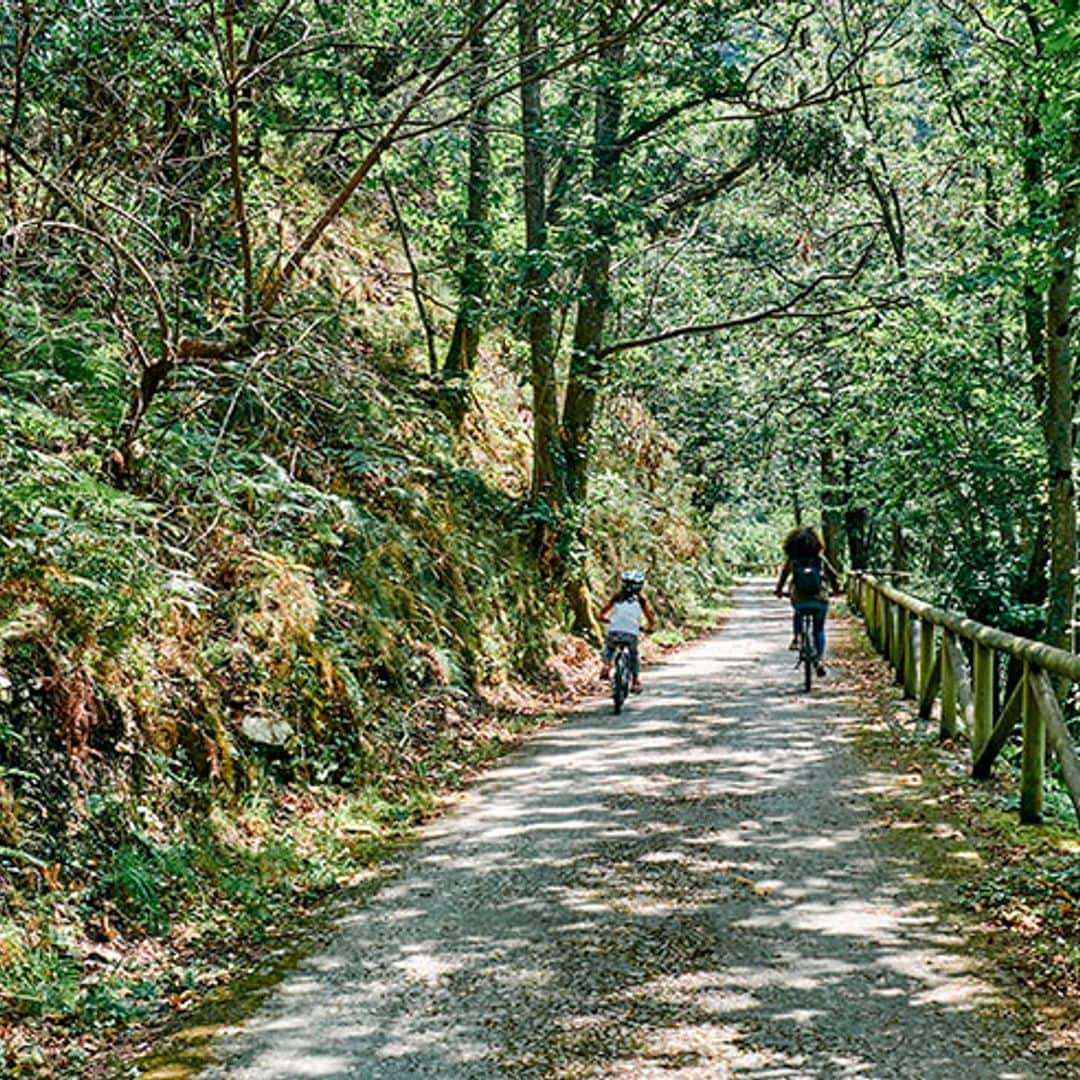 En bicicleta por la Senda del Oso