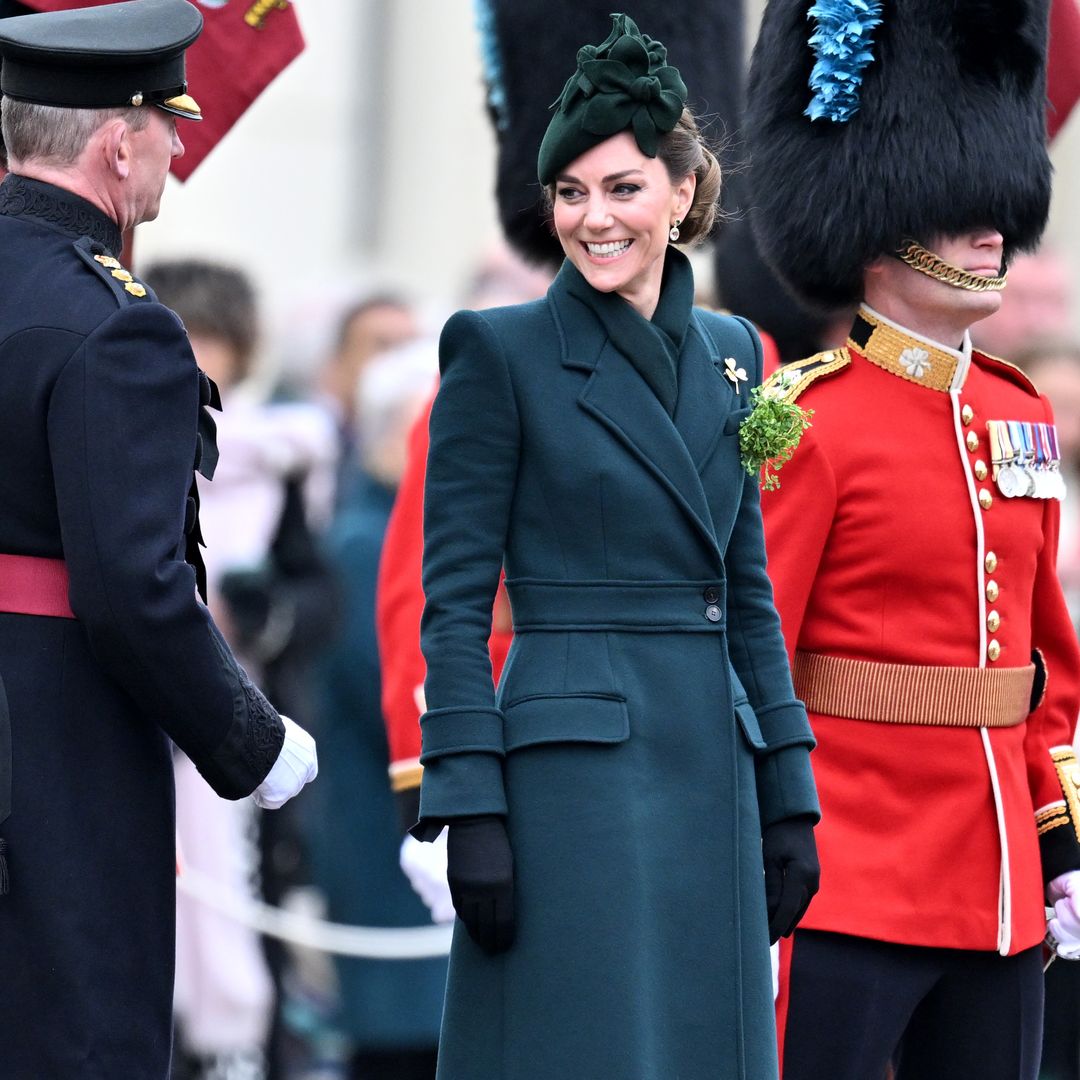 Kate Middleton rompe sus propias normas de estilo en San Patricio 2025