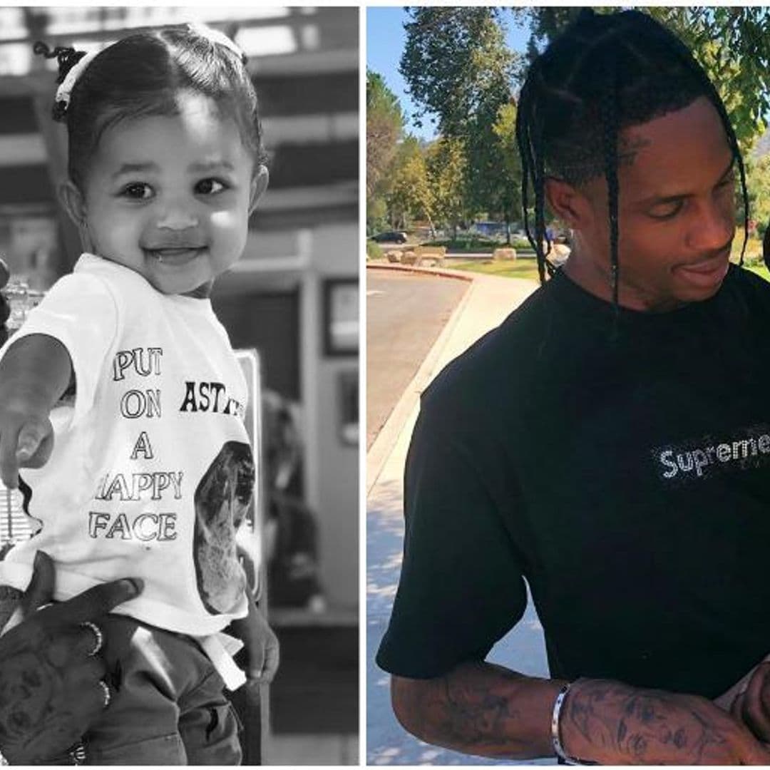 Travis Scott y las fotos que muestran su gran parecido con Stormi