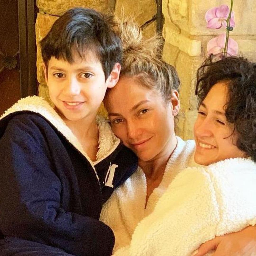 Max, el hijo de Jennifer Lopez y Marc Anthony, hace su debut en el cine