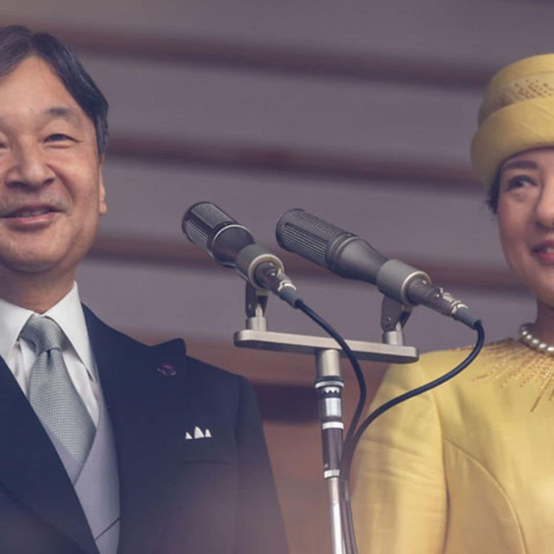 Así fue la primera comparecencia del emperador Naruhito ante los japoneses