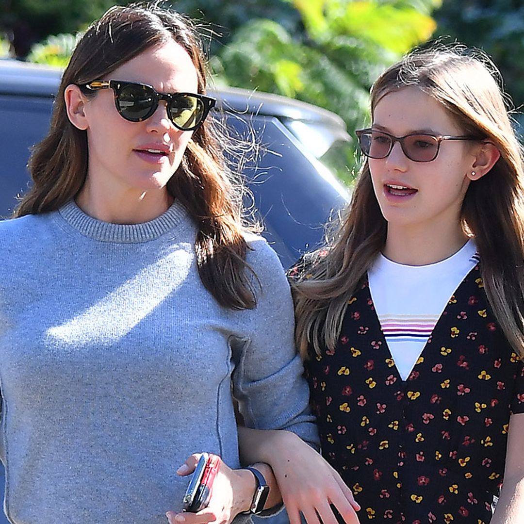 El gran parecido de Violet con su madre, Jennifer Garner