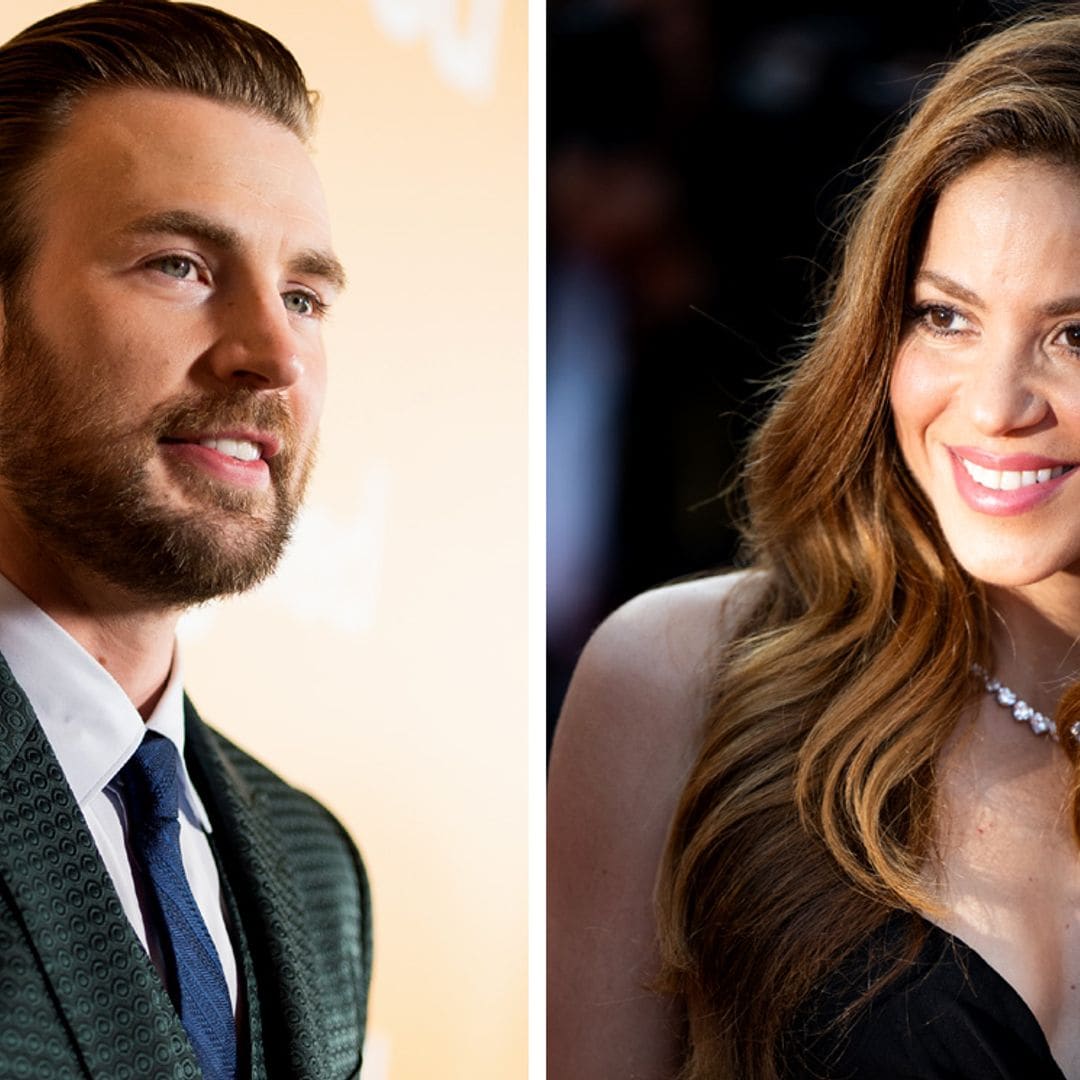 Chris Evans habla sobre Shakira tras el revuelo: 'Soy muy fan de ella y es espectacular'