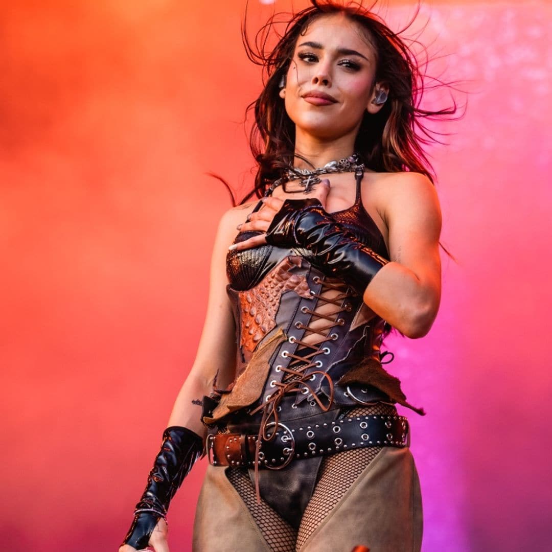 Danna Paola rompe a llorar en mitad de un concierto: 'He sido tóxica conmigo misma'