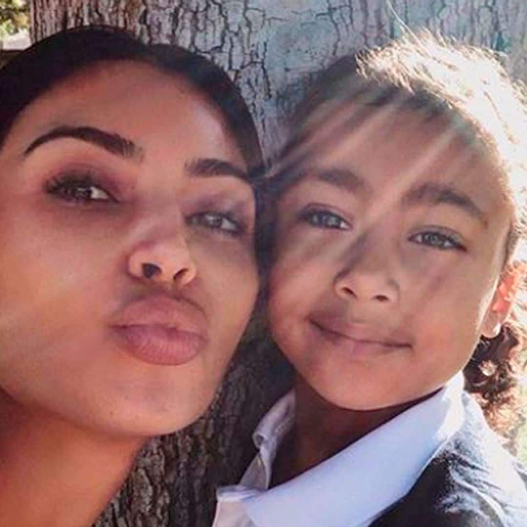 Canta, baila y posa como una modelo: Kim Kardashian presume de su hija North en su cumpleaños