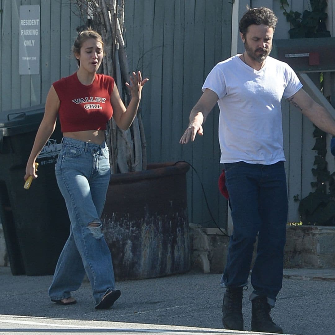 La fuerte pelea en plena calle de Casey Affleck y su novia, Caylee Cowan, de la que todo el mundo habla