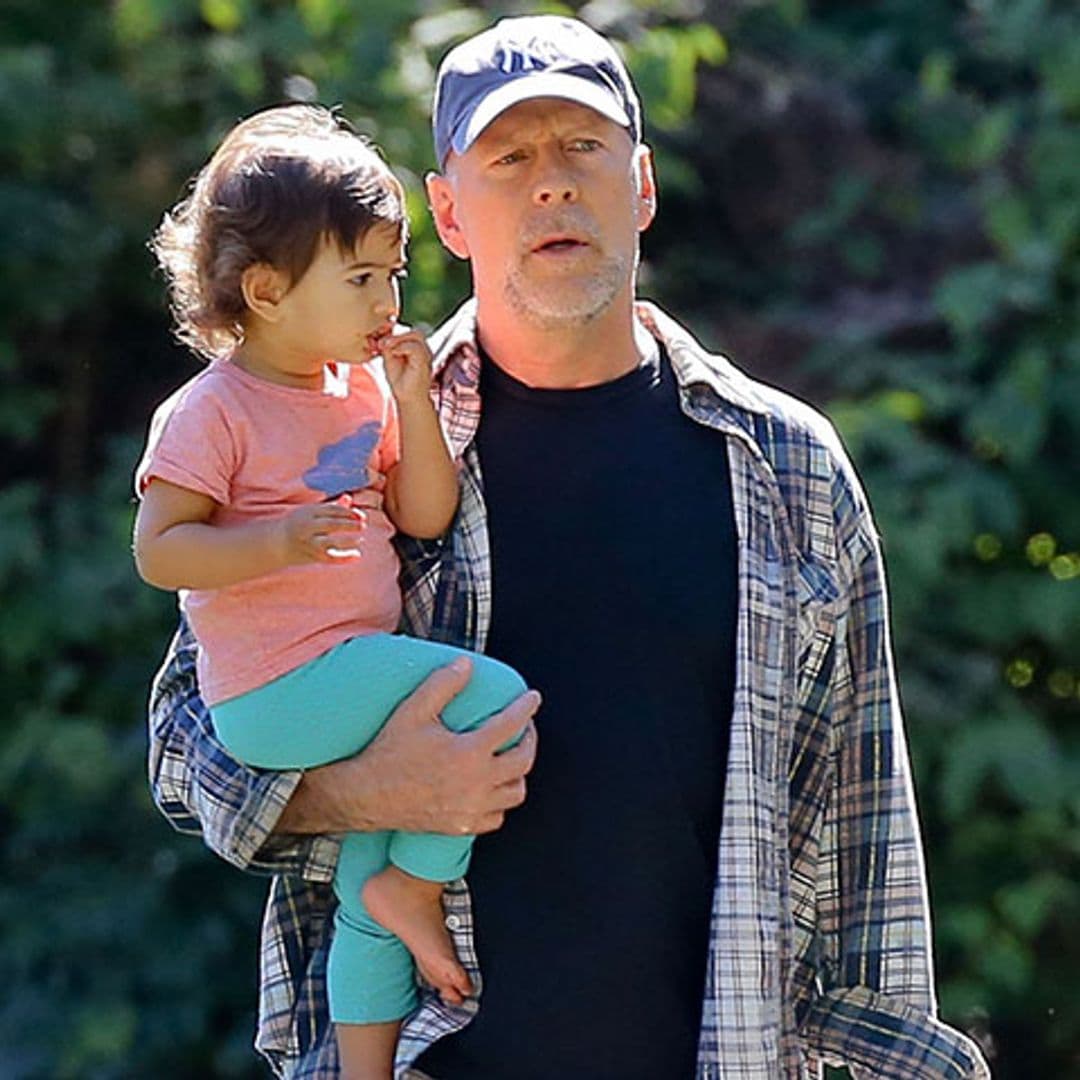 Bruce Willis, un padrazo entregado a sus hijas