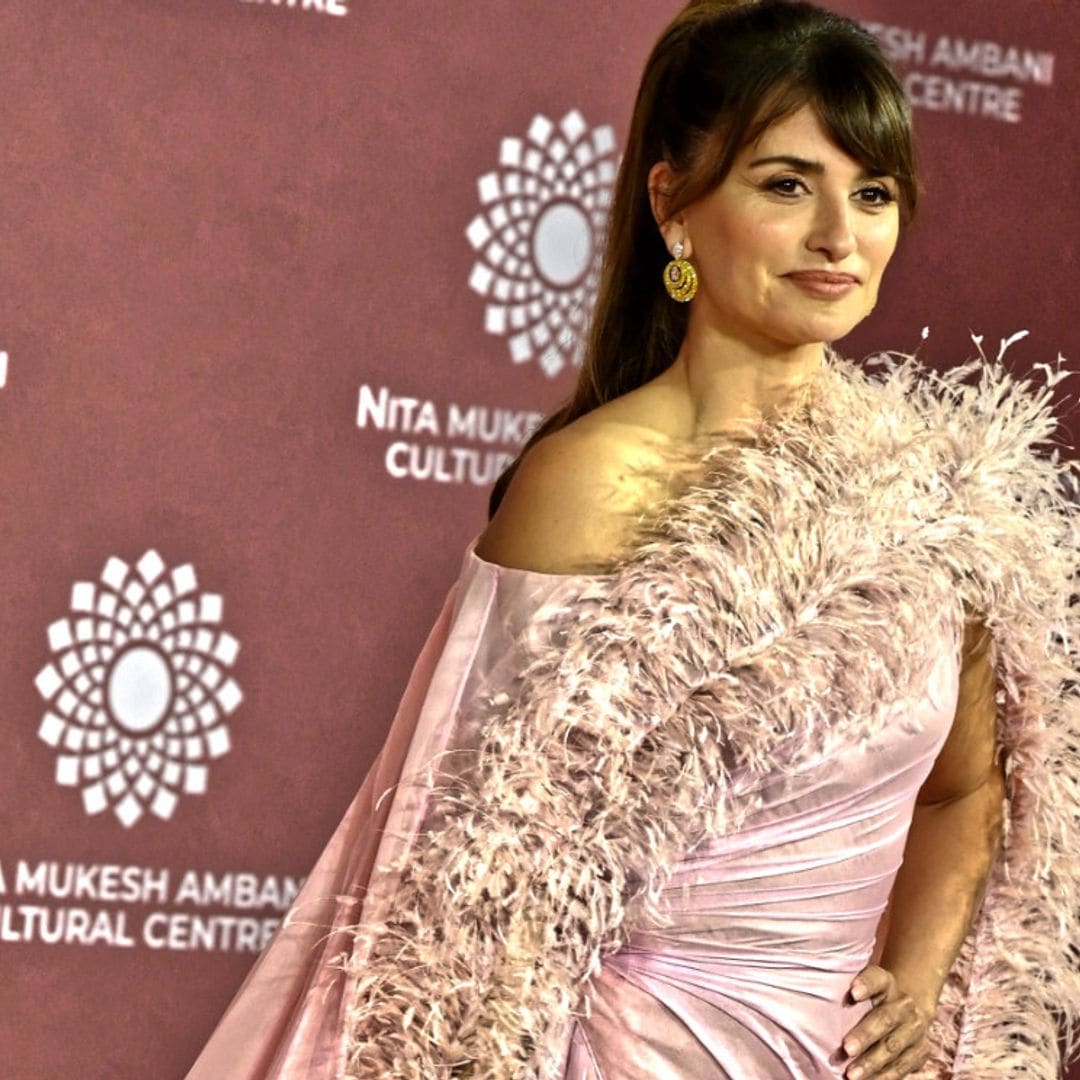 Las imágenes no vistas de Penélope Cruz en la India con Zendaya y Tom Holland