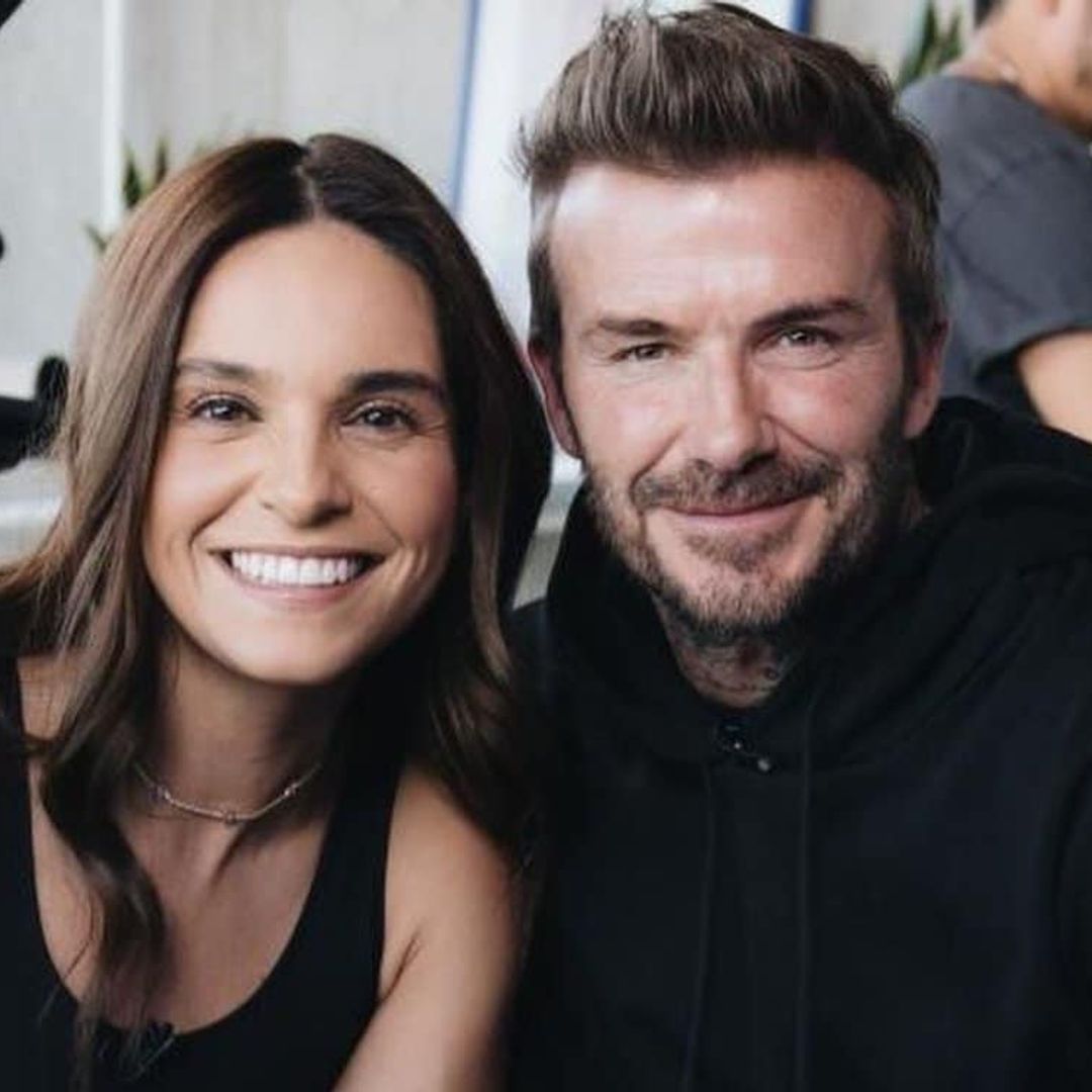 ¿Qué hacían juntos Tania Rincón y David Beckham?