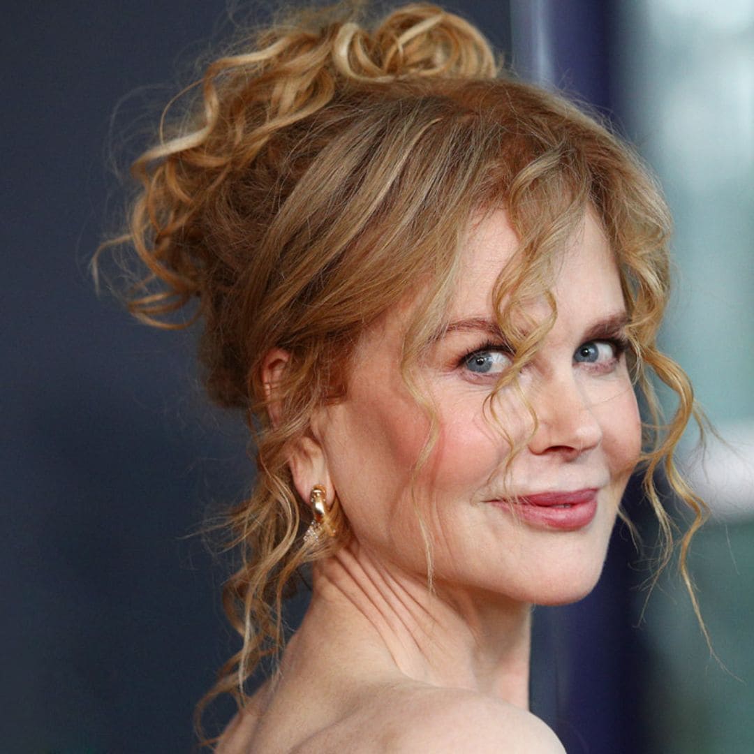 Nicole Kidman recrea el look con rizos que llevaba hace 30 años, ¡y está igual!