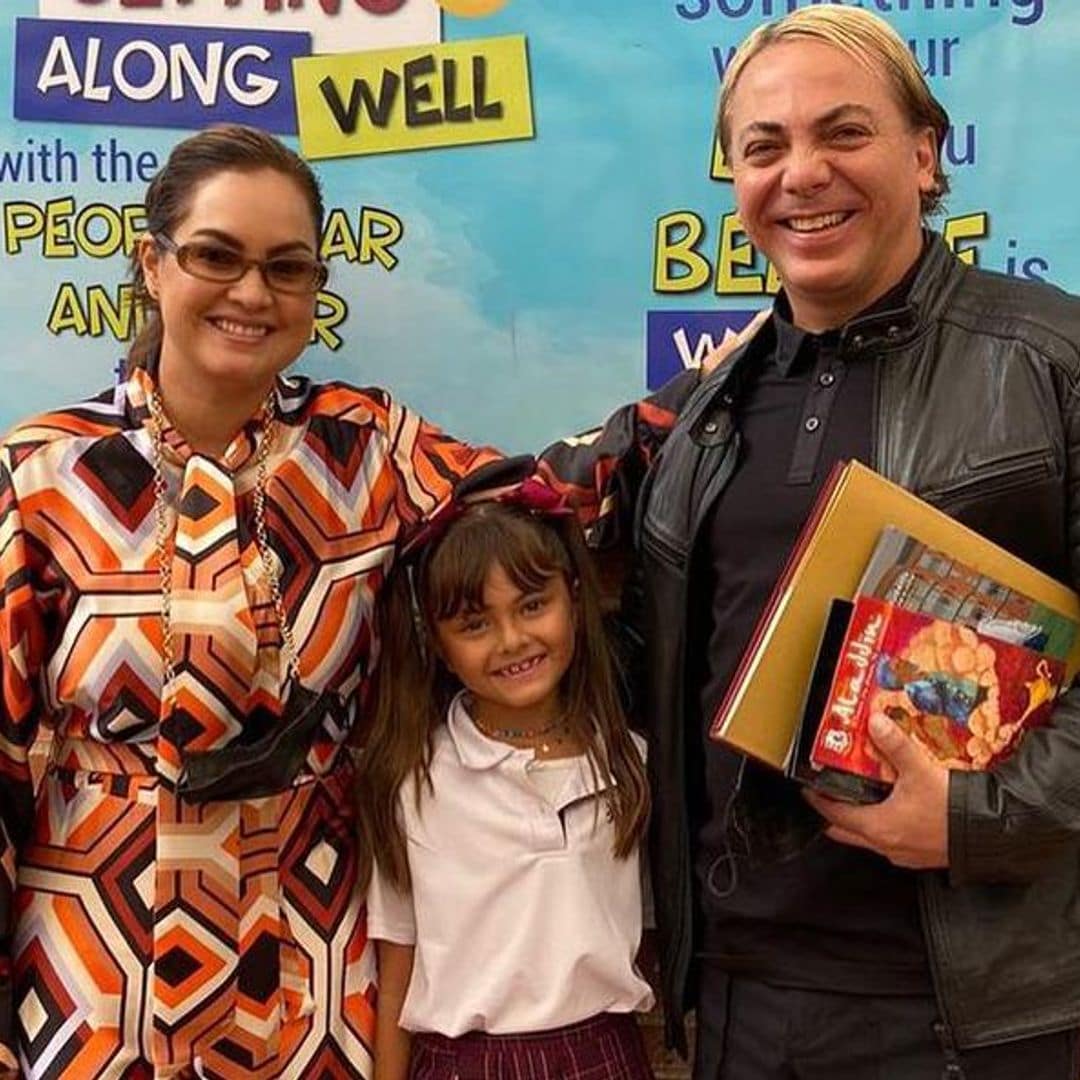 El feliz reencuentro de Cristian Castro con su hija y su expareja