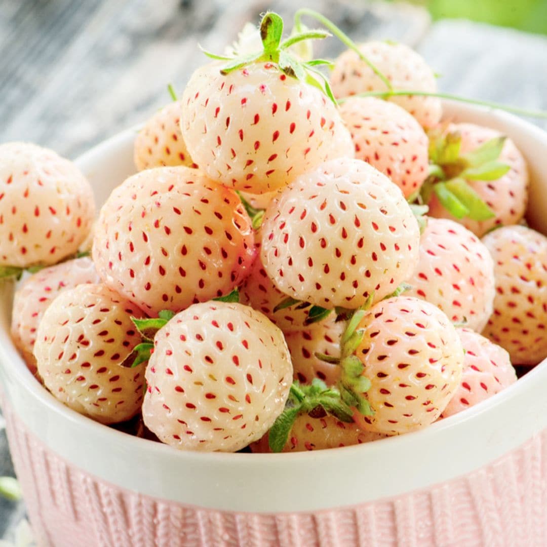 ‘Pineberry’: las (preciosas) fresas blancas que saben a piña